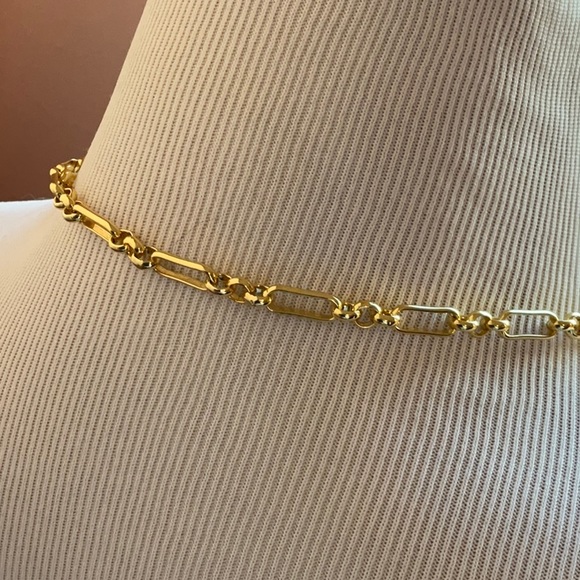 Dainty Moon Star Charm Necklace - Picture 5 of 5